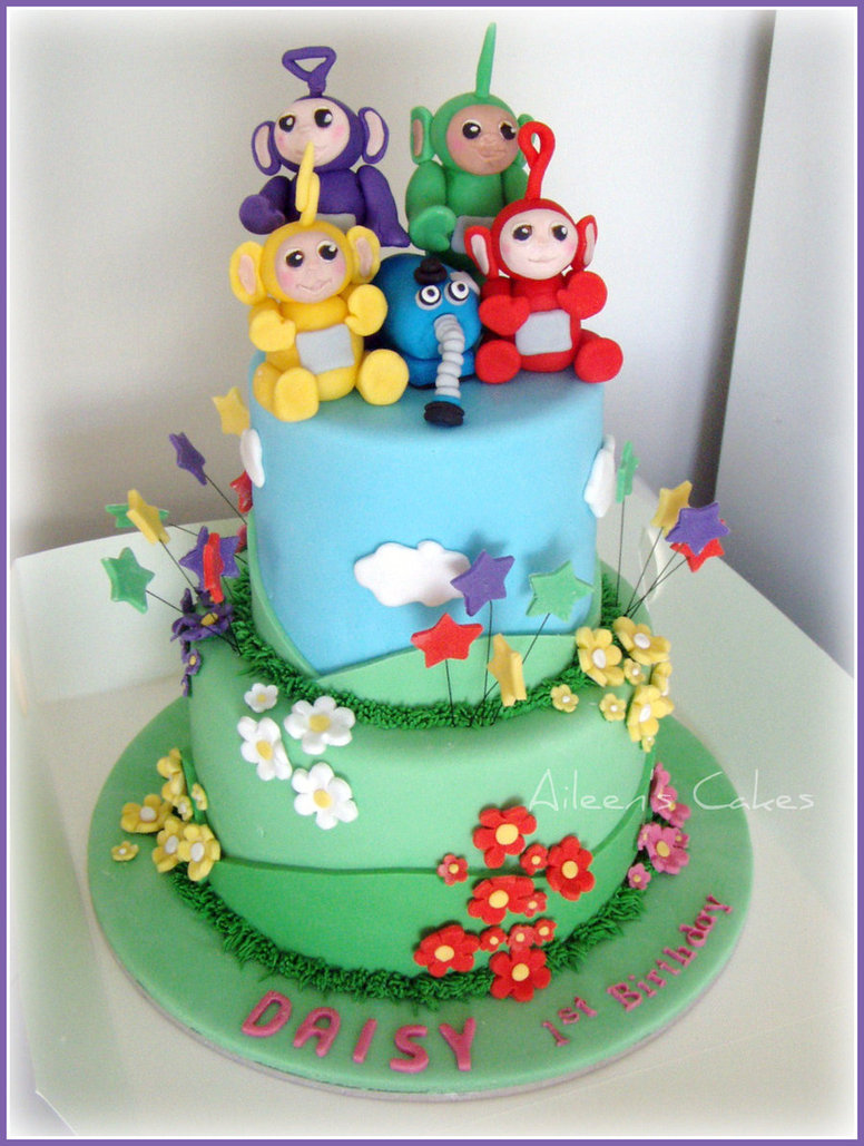 Teletubbies Birthday Cake