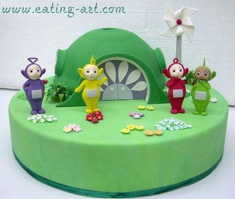 Teletubbies Birthday Cake