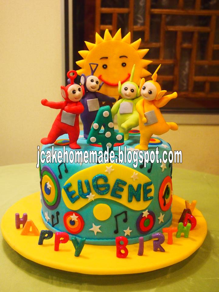 Teletubbies Happy Birthday Cake