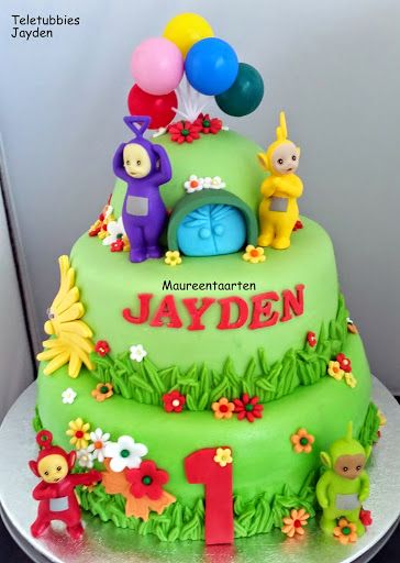 Teletubbies Happy Birthday Cake