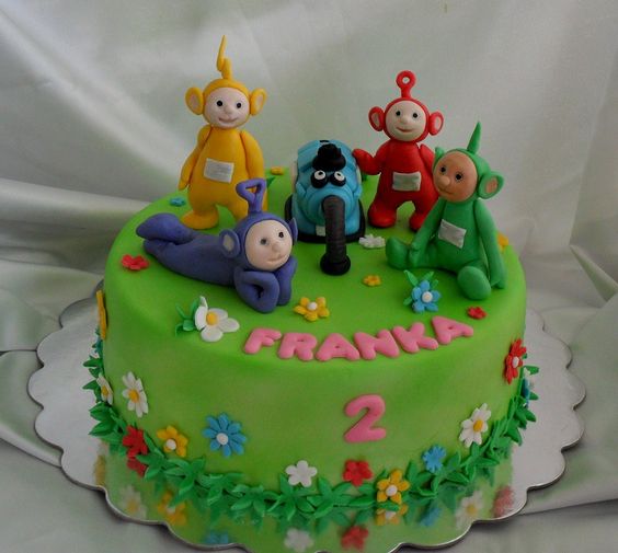 Teletubbies Happy Birthday Cake