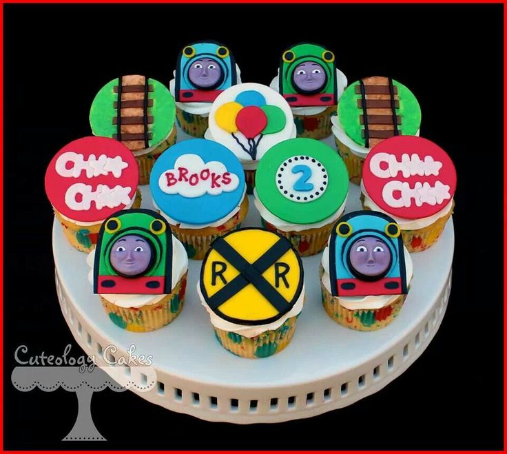 Thomas and Friends Cupcake Toppers