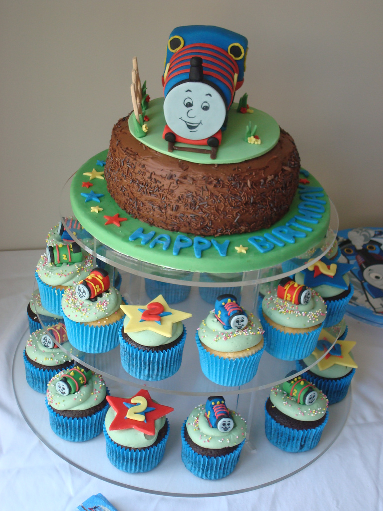 9 Photos of Thomas And Friends Birthday Cakes Cupcakes