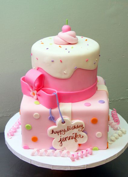 Tiered Birthday Cake