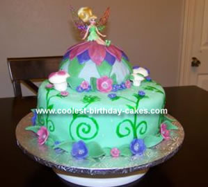 Tinkerbell Birthday Cake