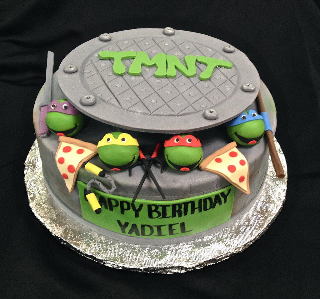 TMNT Birthday Cake