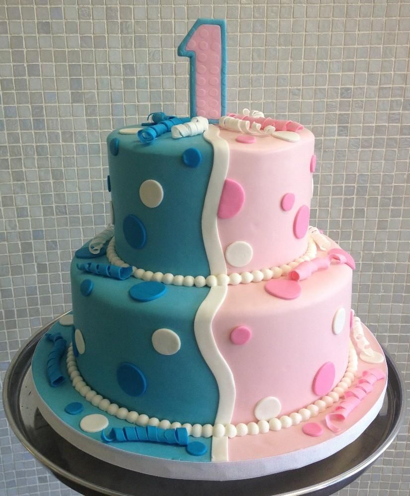 Twin 1st Birthday Cake Ideas