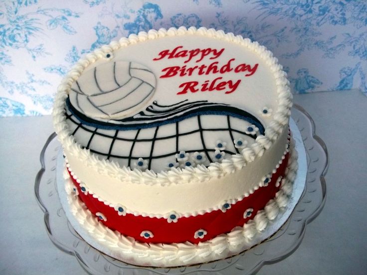 Volleyball Birthday Cake Ideas