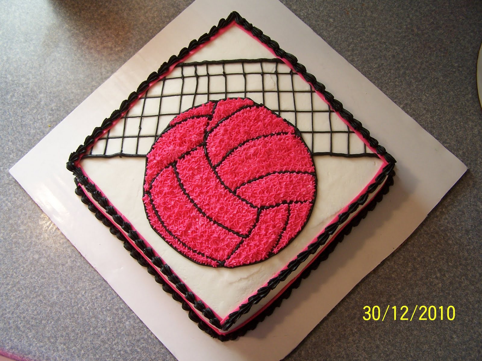 Volleyball Birthday Cake Ideas