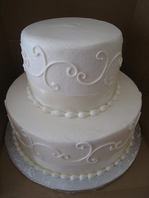 8 Photos of Elegant 2 Tier Buttercream Cakes