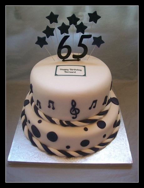 65th Birthday Cake