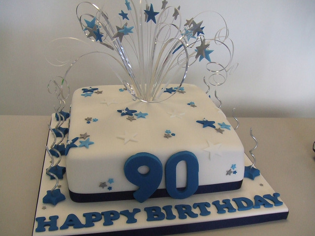 90th Birthday Cake