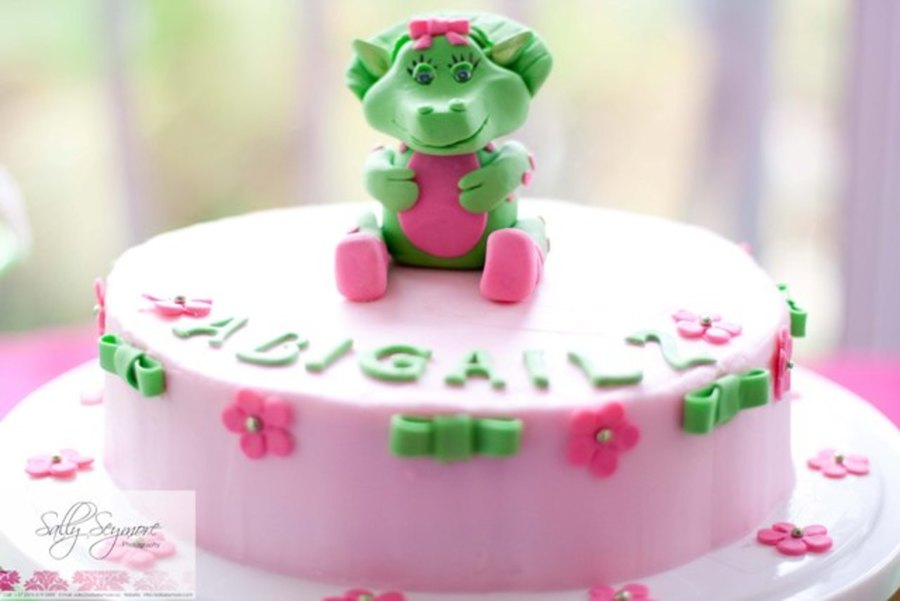 Baby Bop Cake Topper