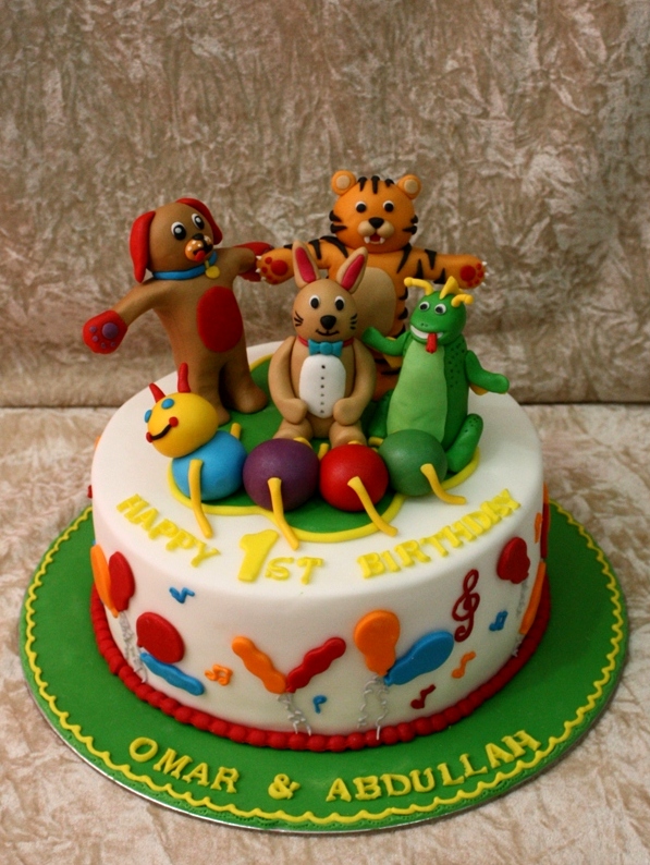 Baby Einstein Birthday Cake