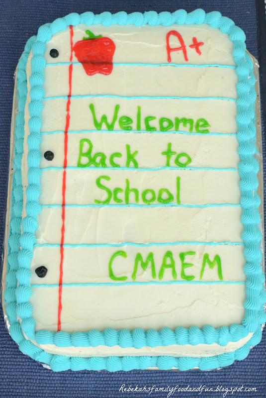 Back to School Cake Idea