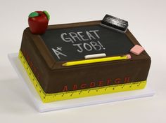 Back to School Sheet Cake Ideas