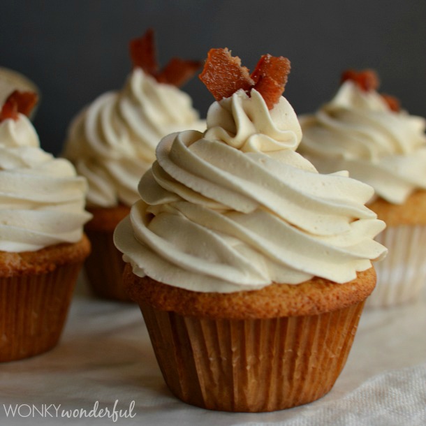 7 Photos of Bacon Cupcakes Maple Buttercream Frosting