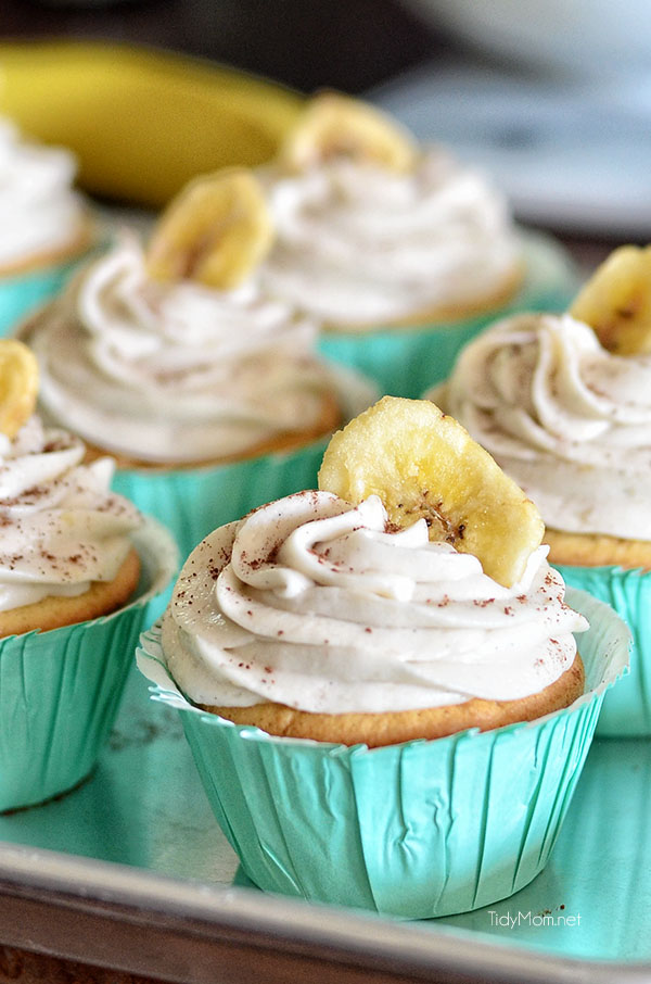 Banana Cream Pie Cupcakes:French