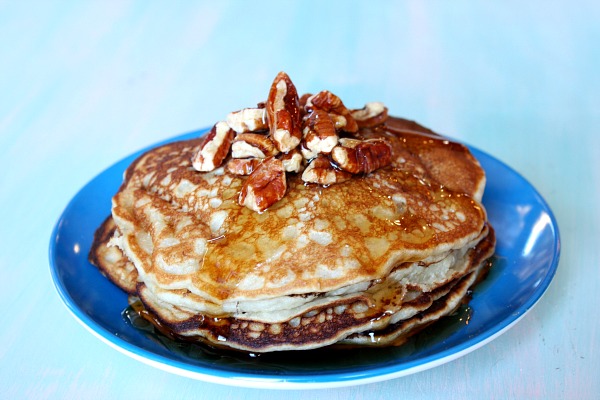 Banana Pecan Pancakes Recipe