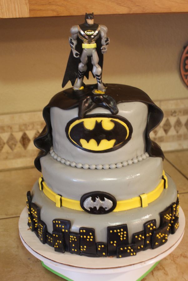 Batman Birthday Cake