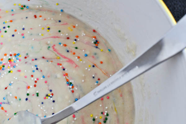 Birthday Cake Batter Pancakes