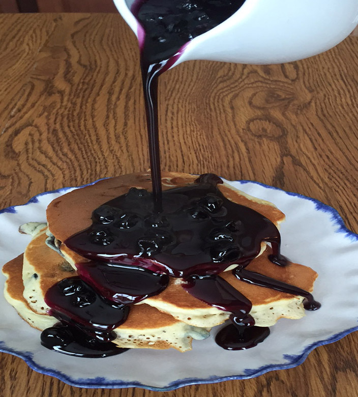 Blueberry Pancake Syrup Recipe