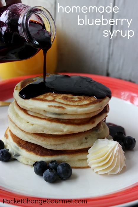 Blueberry Pancake Syrup