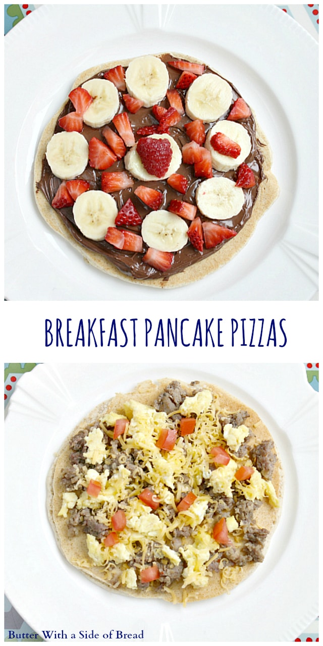 Breakfast Pancakes with Sides