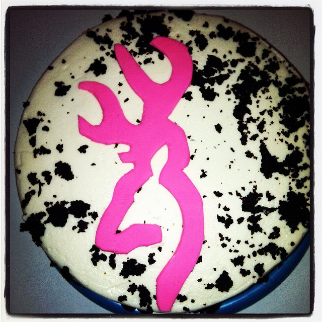 Browning Logo Birthday Cake