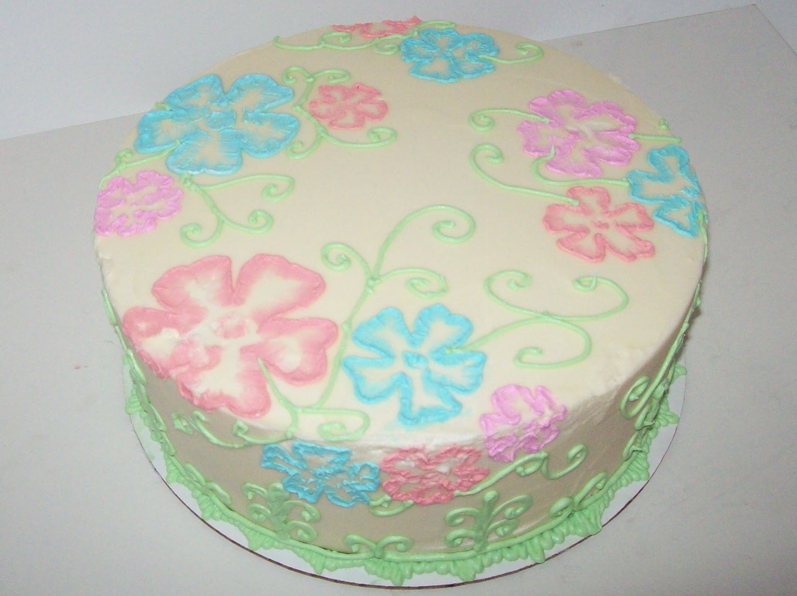 8 Photos of Buttercrem Birthday Round Cakes For Women