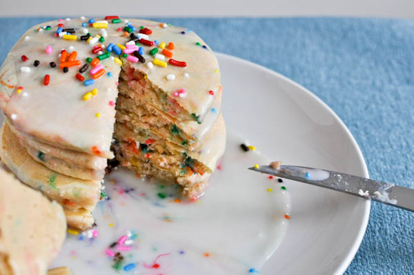 7 Photos of Sprinkles Cake Batter Pancakes