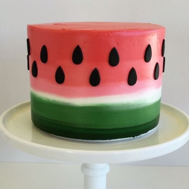 Cake Decorating Idea Watermelon