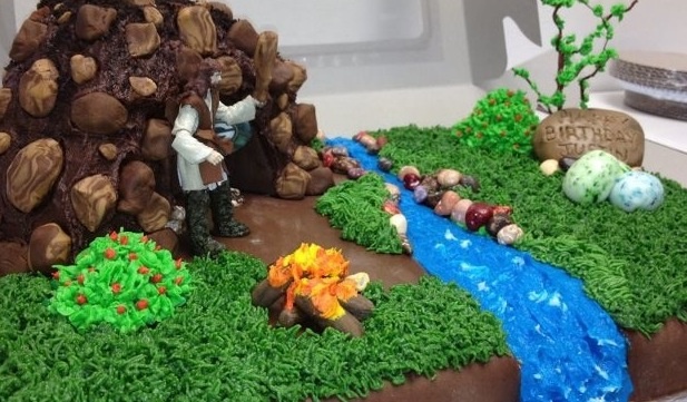 Cave Birthday Cake