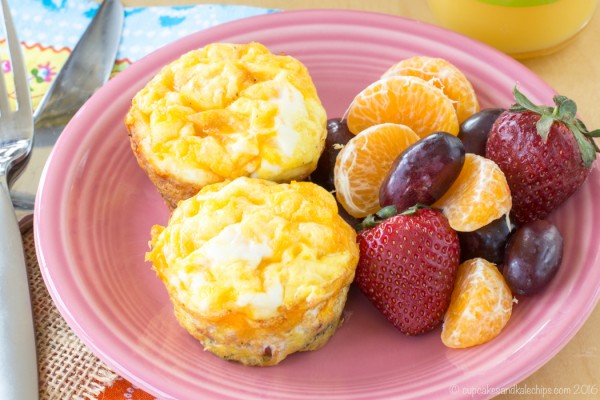 Cheese Eggs and Ham Muffin Cups