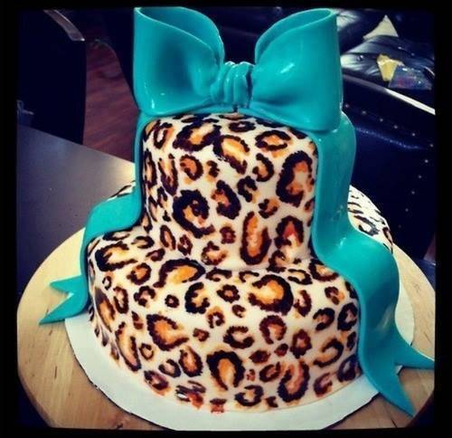 Cheetah Birthday Cakes for Girls