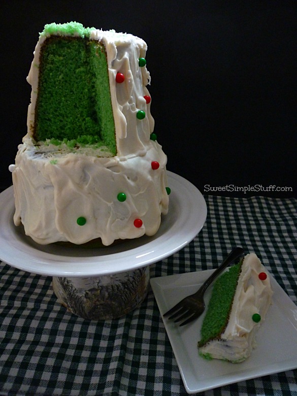 Christmas Tree Cake