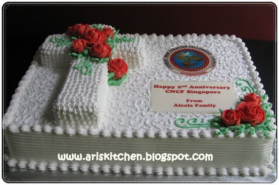 Church Anniversary Cake