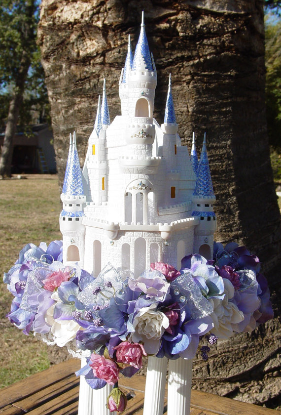 Cinderella Castle Cake Topper