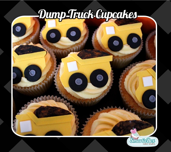 Construction Truck Cupcakes