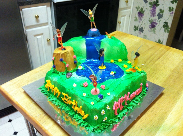 Disney Fairies Birthday Cake