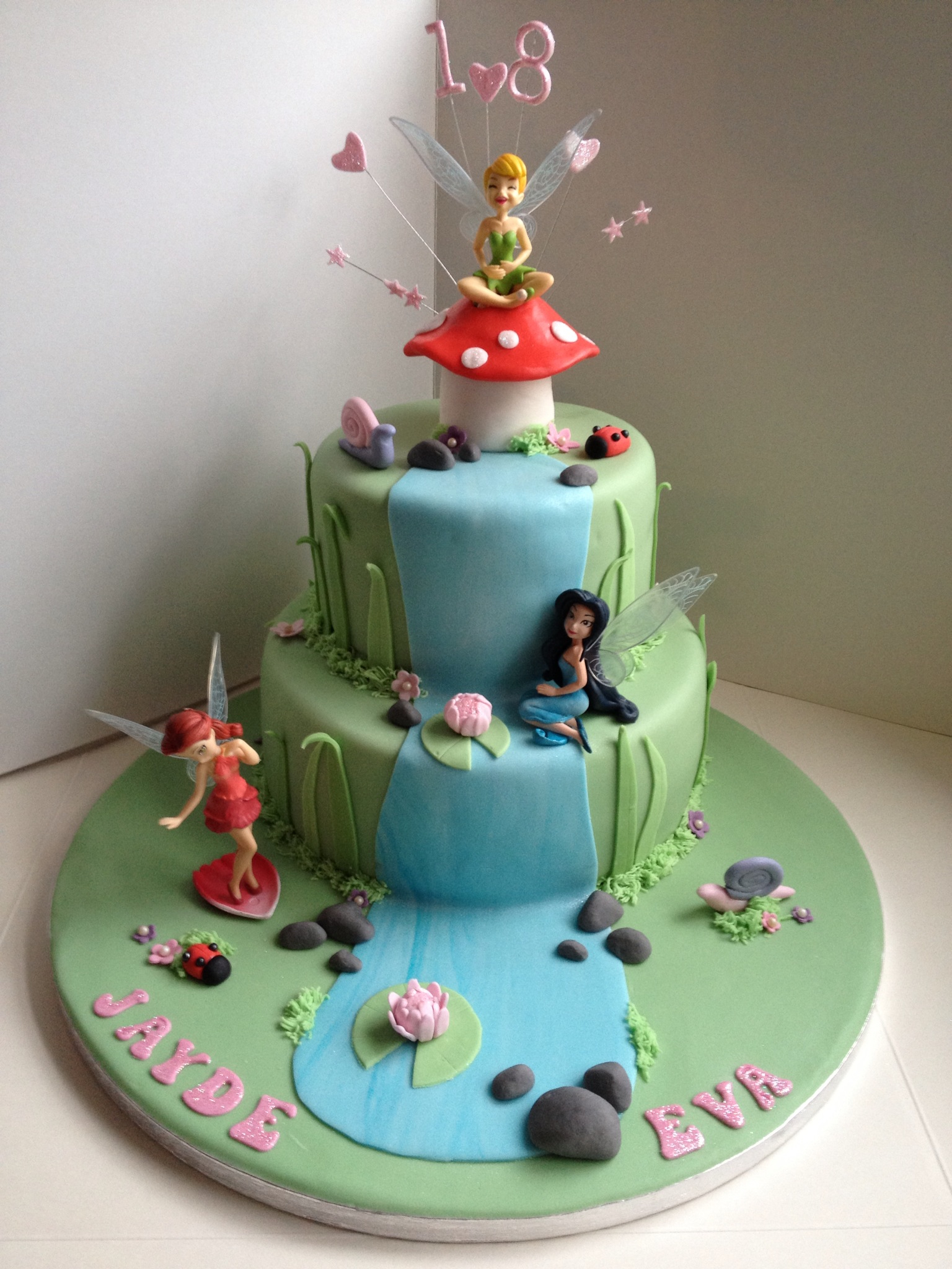 Disney Tinkerbell Fairies Cake