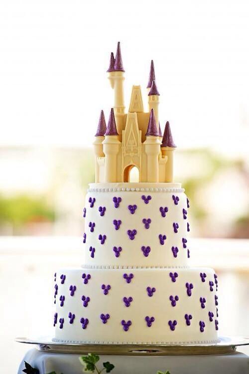 Disney Wedding Cake