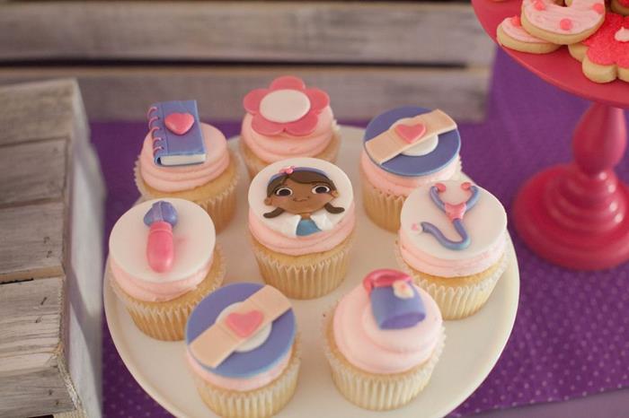 10 Photos of Doc McStuffins Birthday Party Cupcakes