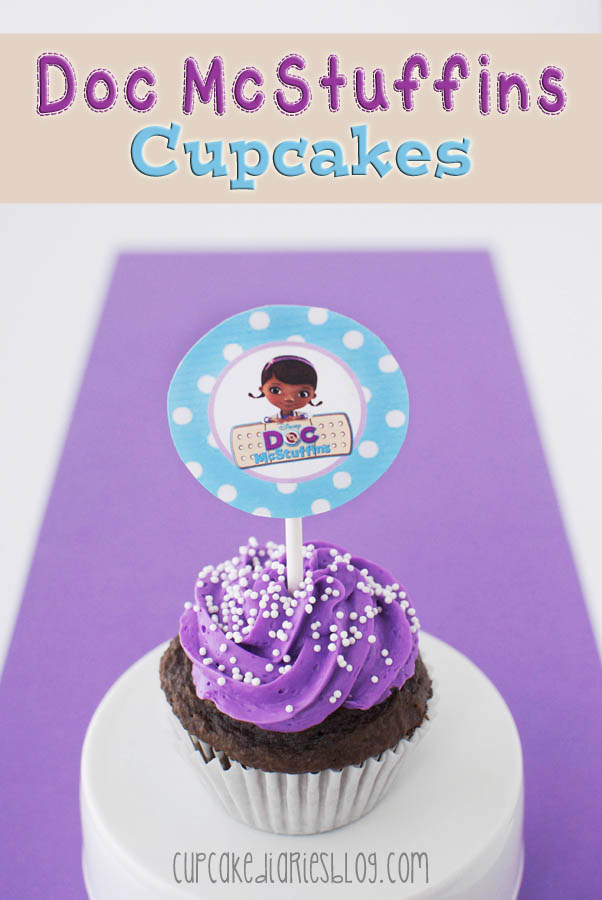 Doc McStuffins Cupcake Cake