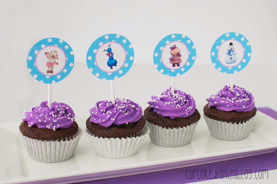 Doc McStuffins Cupcake Cake