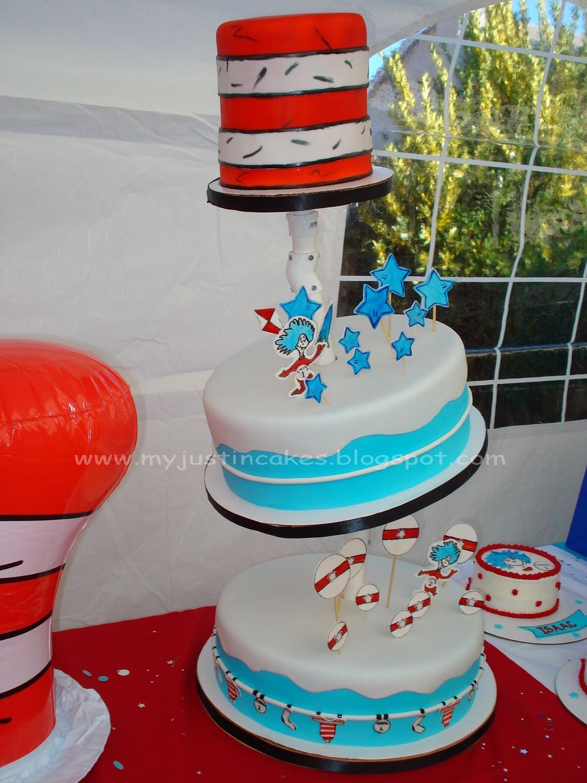 Dr. Seuss Birthday Cake Girl