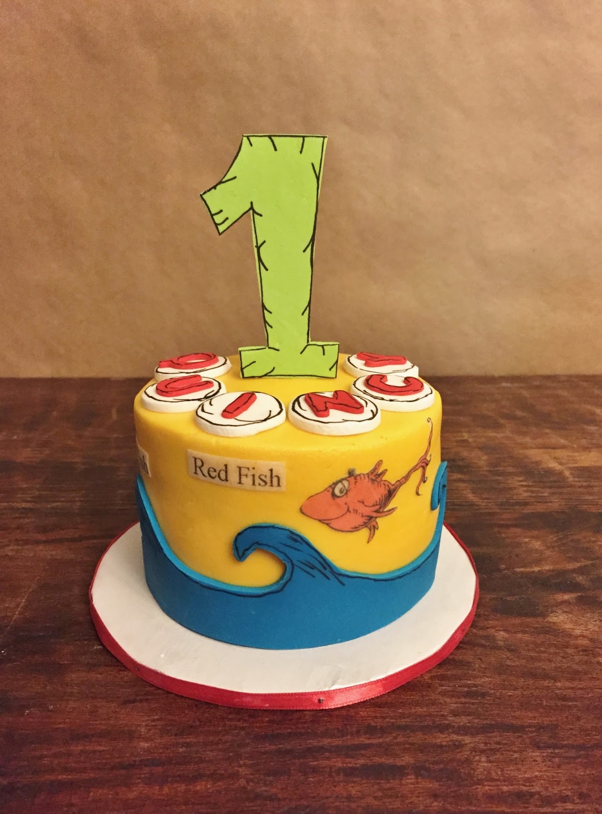 Dr. Seuss Smash Cake