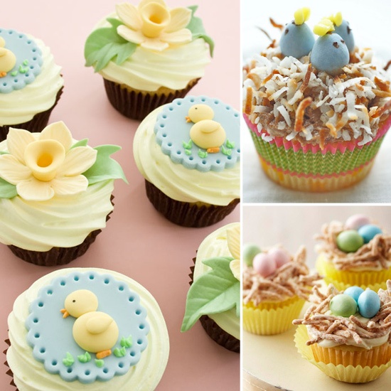 Easter Cupcake Cake