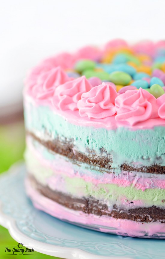 Easter Ice Cream Cake Recipe