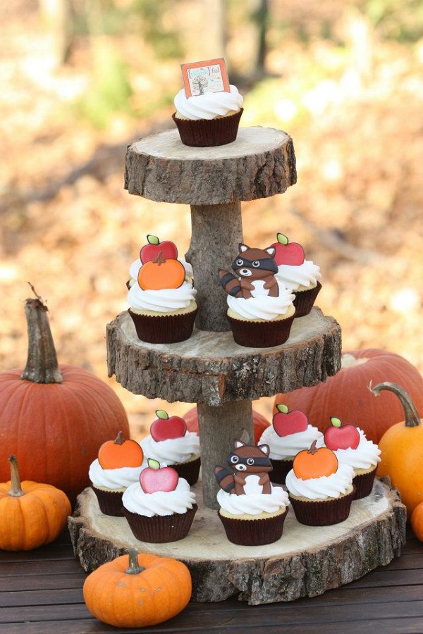 Fall Decorated Cupcakes Ideas